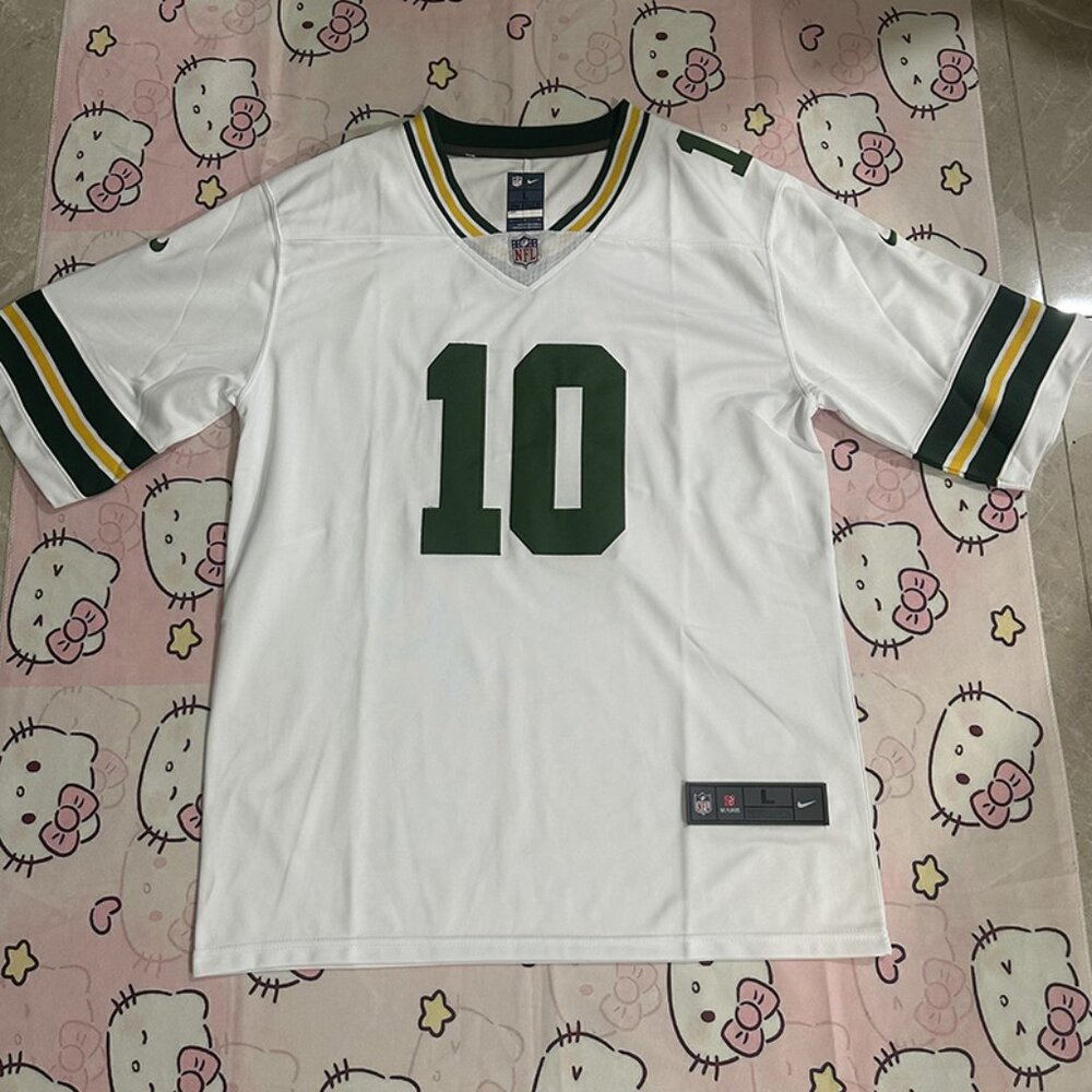 Brand new, unused white NFL football jersey
